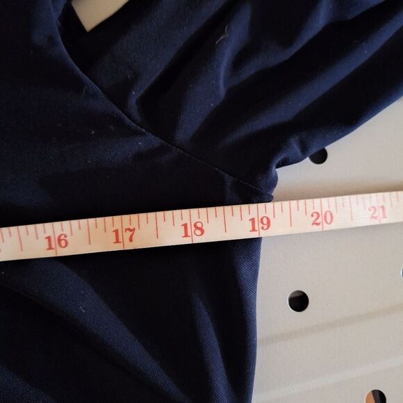 Lauren Ralph Lauren Womens Evening Dress Elegant Slinky Cold Shoulder Size 12 - Picture 16 of 16